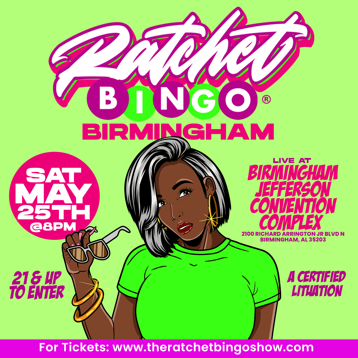 Ratchet Bingo | Birmingham 2024